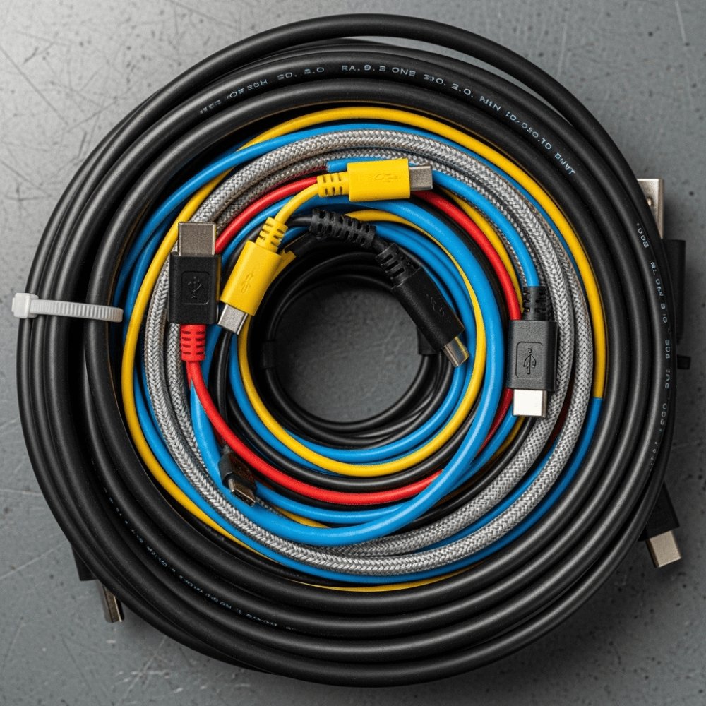 combined hybrid cables servo motor cable assemblies