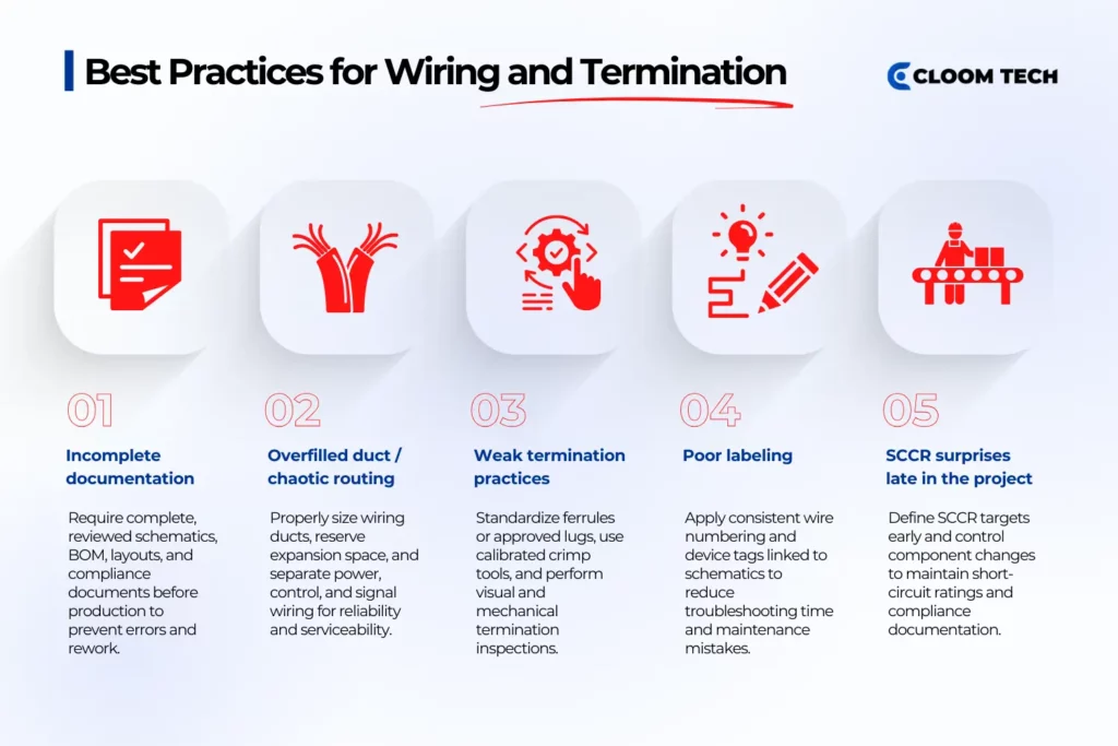 common control panel wiring mistakes