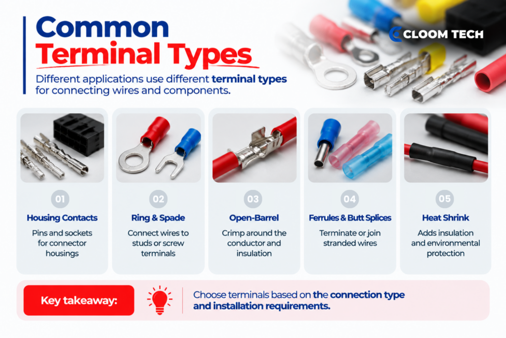 common terminal types