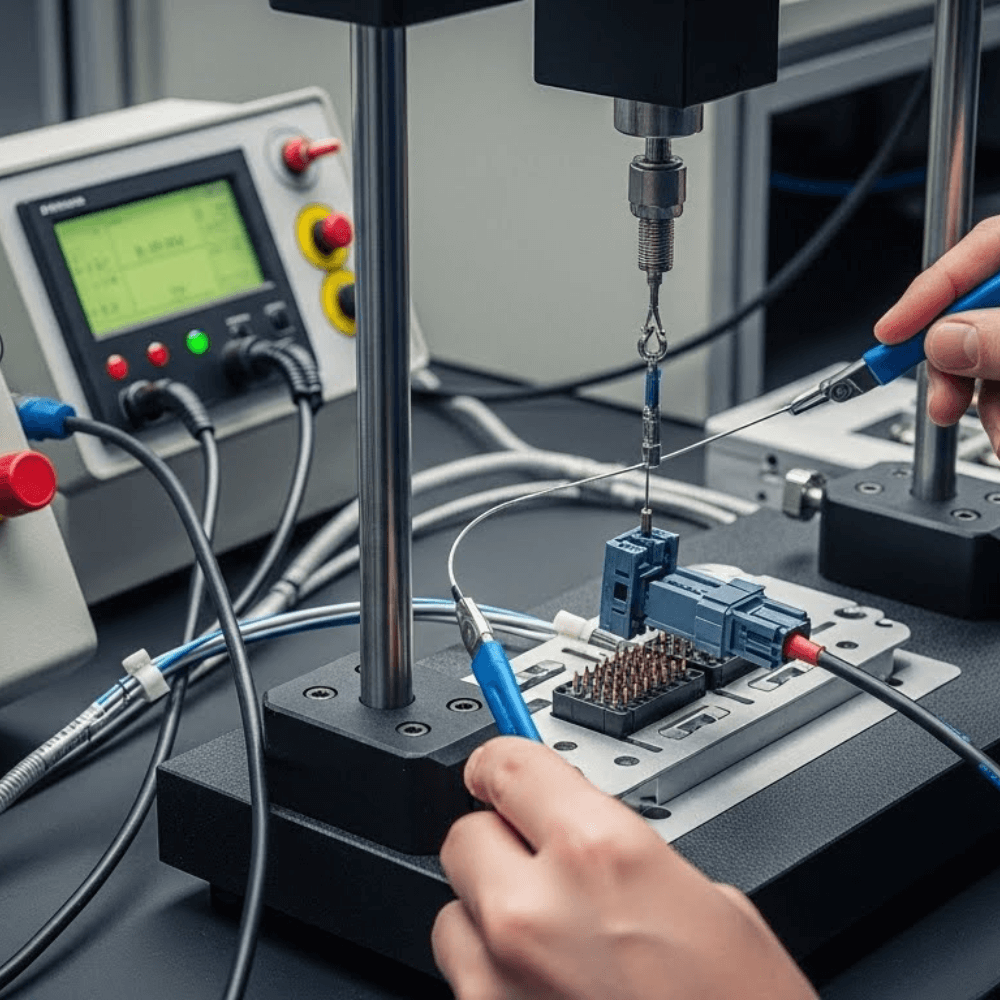 connector integrity testing