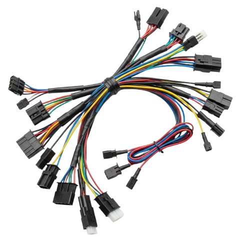 controller to motor phase & sensor routing