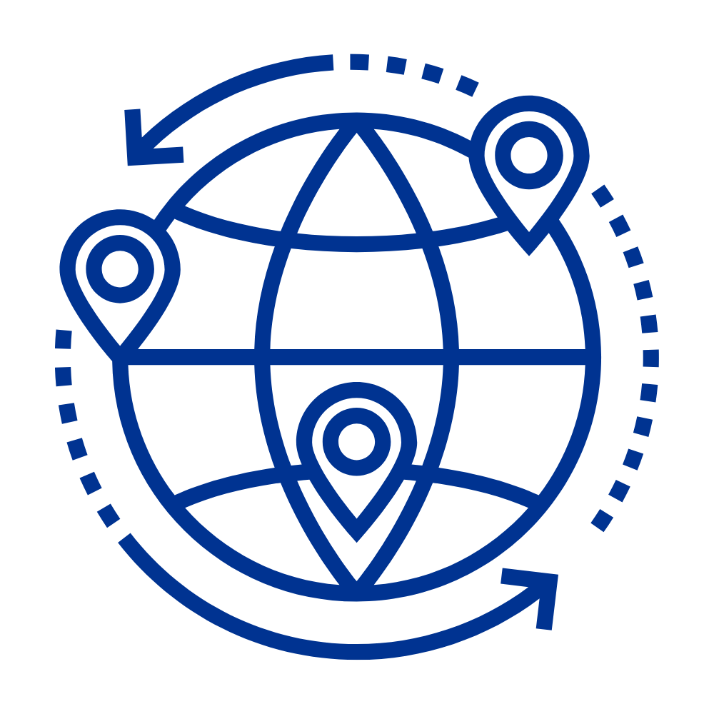 global delivery with localized support