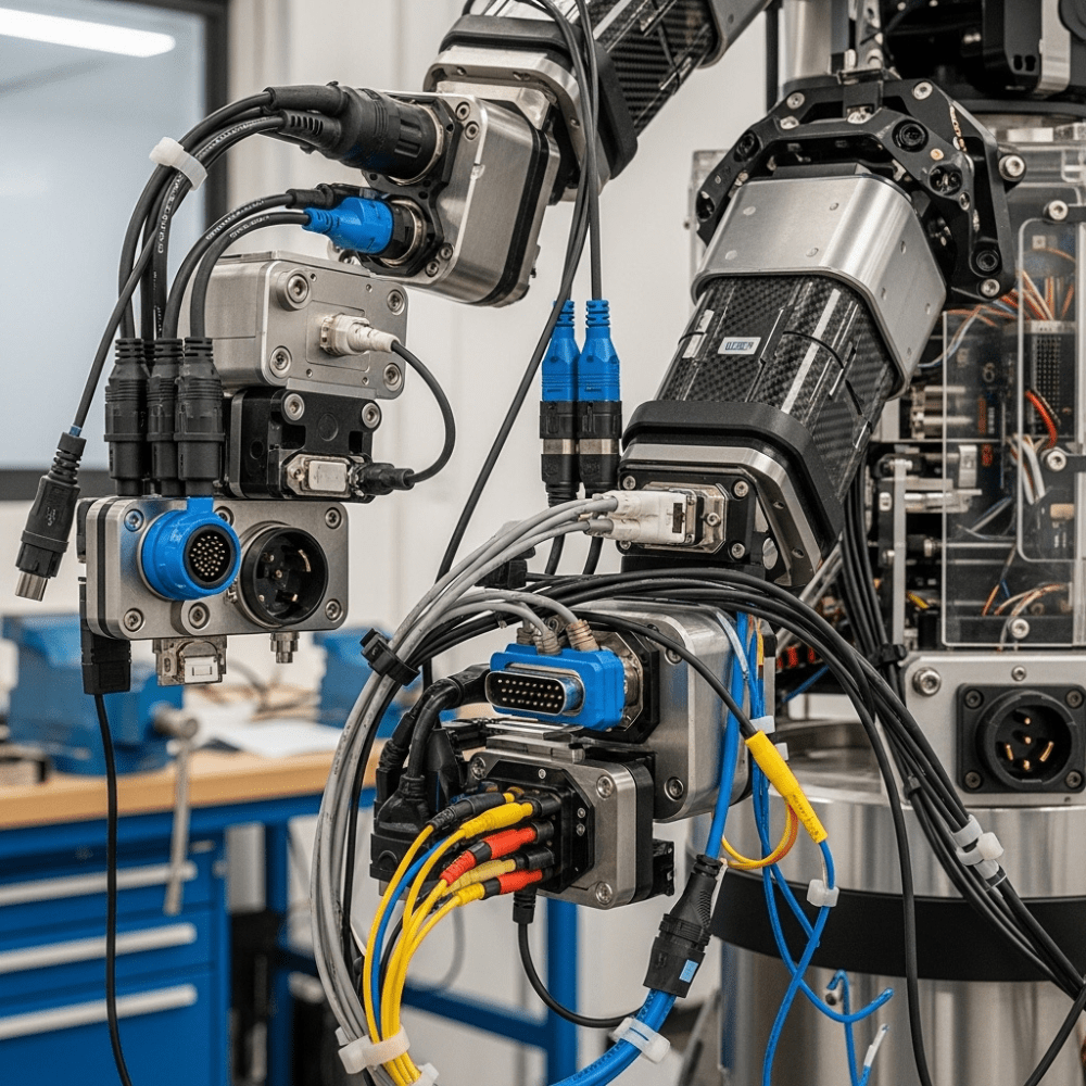 robotics servo motor cable assemblies