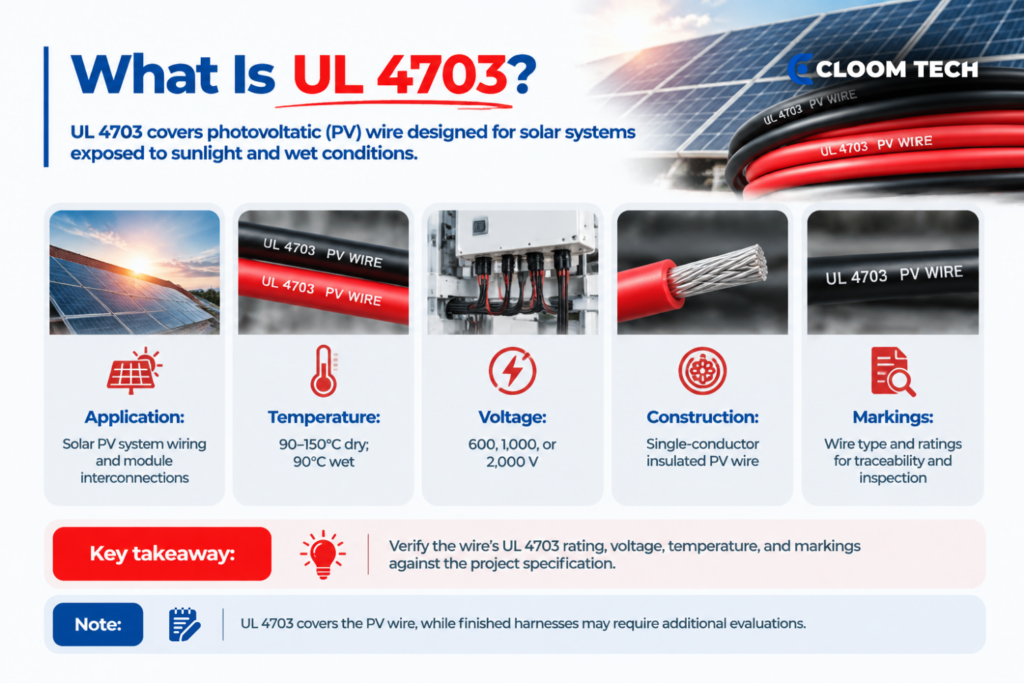 what is ul 4703